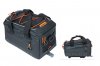 Basil Gepäckträgertasche Miles Tarpaulin MIK schwarz/orange