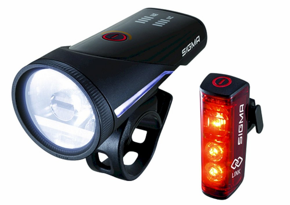 Sigma LED-Akkuleuchtenset Aura 100 USB + Blaze Link