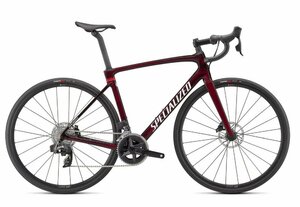 Specialized Roubaix Comp - SRAM Rival eTap AXS Gloss Red Tint Carbon Metallic White Silver 52