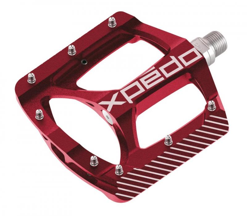 XPEDO Plattform Pedal ZED red